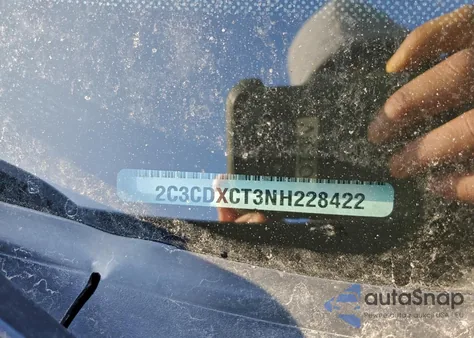 2022 Dodge Charger R/T z USA, uszkodzony, nr VIN 2C3CDXCT3NH228422